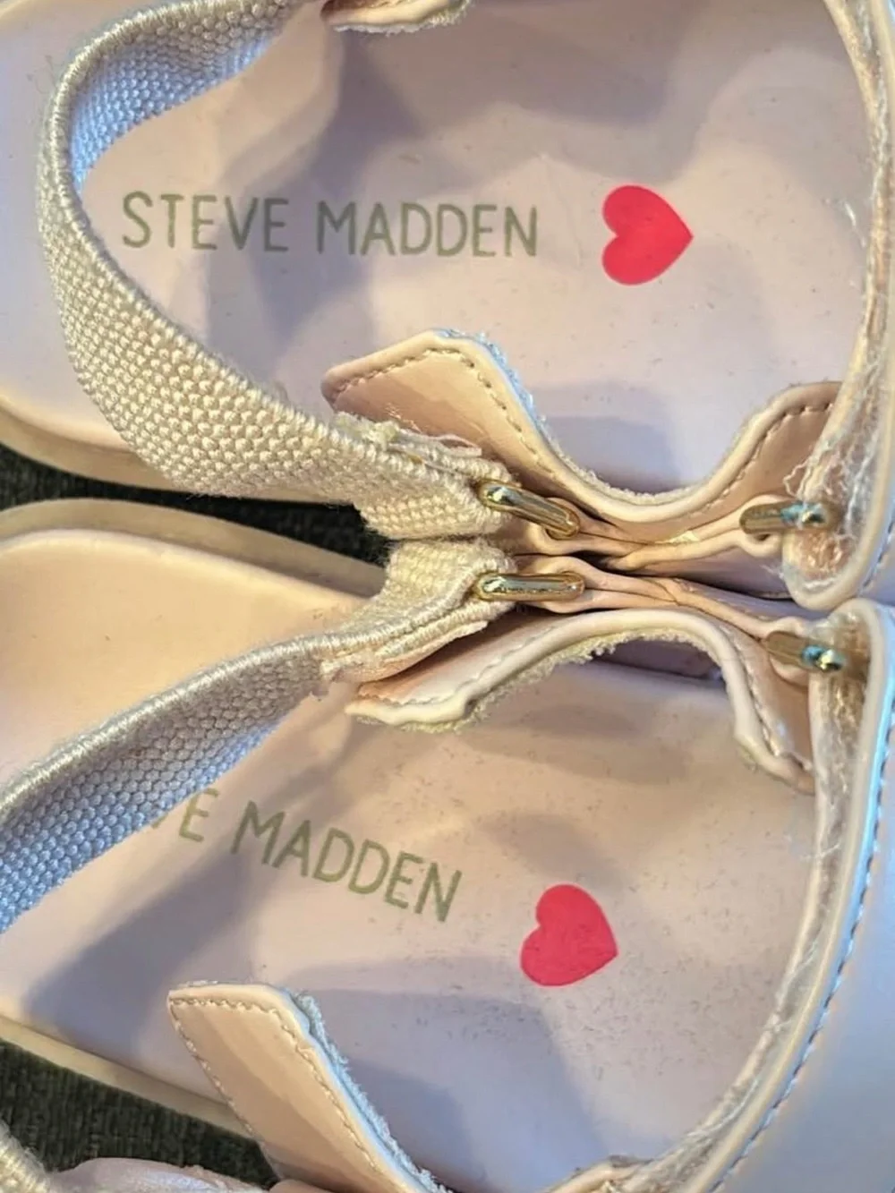 Steve Madden Kids Pink Casual Strap Sandals